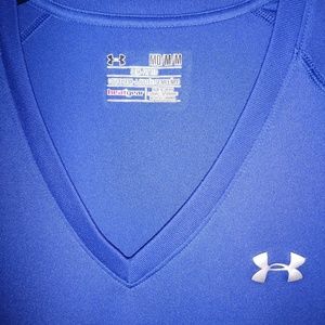 UA vneck heat gear shirt